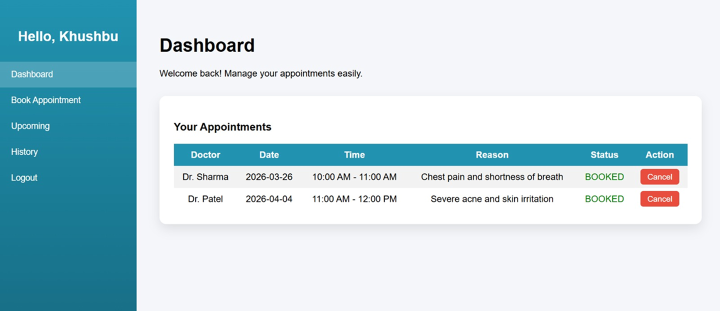 Appointment Booking System